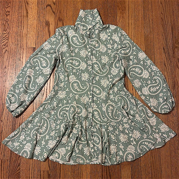 SHEIN Dresses & Skirts - SHEIN Green Floral Dress